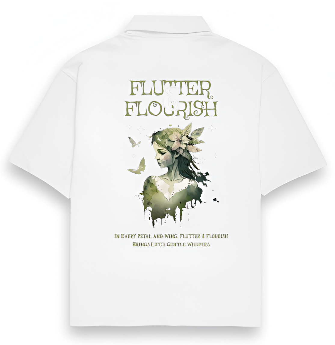 FLUORISH WHITE SHIRT