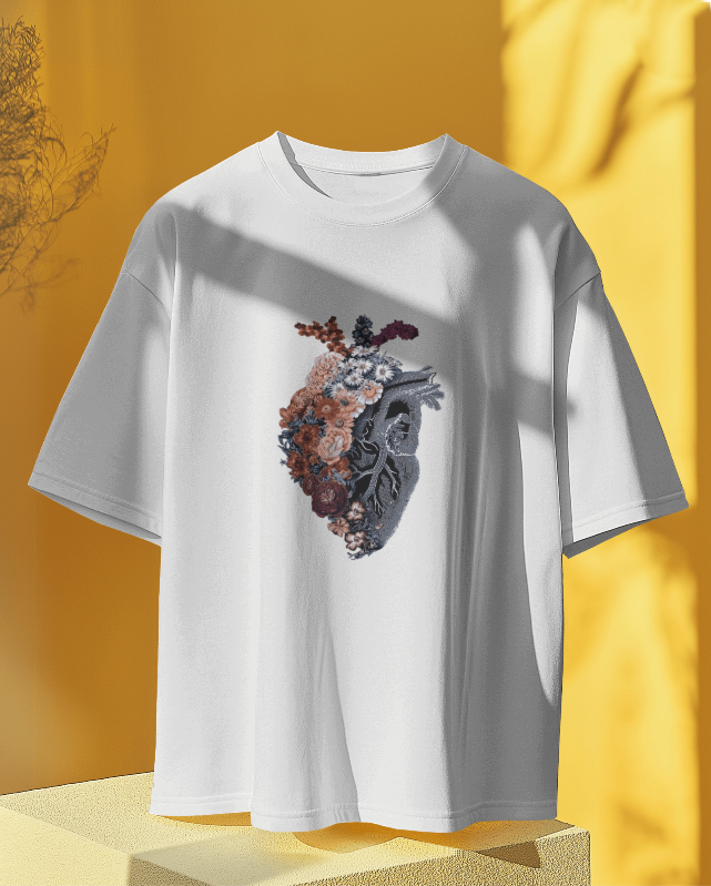 HEART REGULAR WHITE TEE