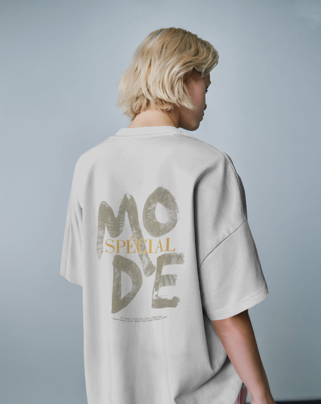 Unisex S-MODE WHITE TSHIRT