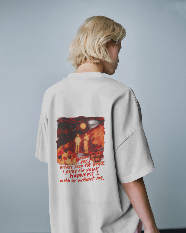 Unisex HAPPINESS WHITE TSHIRT