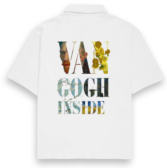 VAN GOGH ART WHITE SHIRT