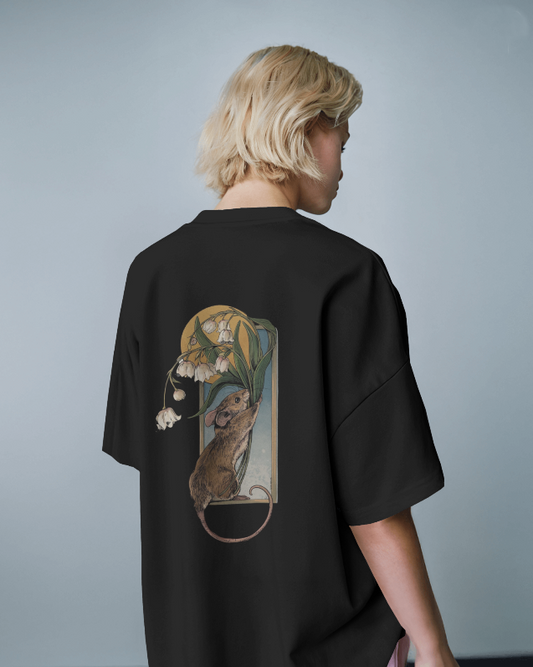 Unisex SQUIRREL BLACK TSHIRT