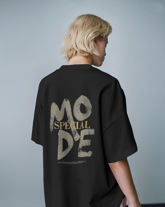 Unisex S-MODE BLACK TSHIRT