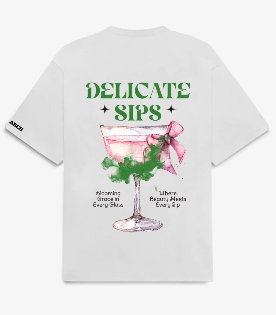 SIPS WHITE TSHIRT