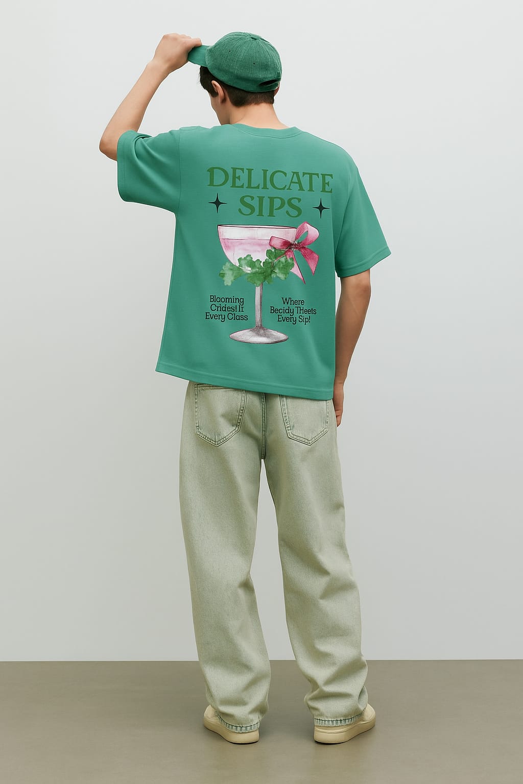 SIPS GREEN TSHIRT